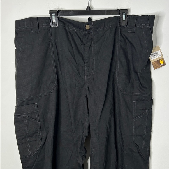 Carhartt Men’s Black Ripstop Multi Cargo Scrub Pant NWT - Picture 4 of 8